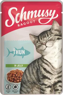 Immagine prodotto di Schmusy Ragout mit Thunfisch in Jelly 100g
