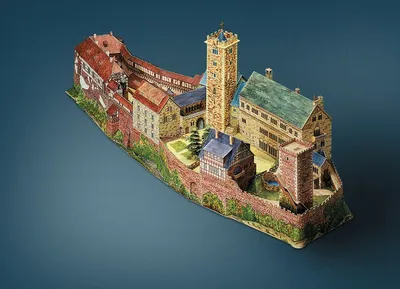 Produktbild von Schreiber-Bogen Kartonmodellbau Wartburg Z