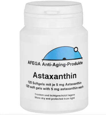 Produktbild von AFEGA® Astaxanthin - Hochwertiges Antioxidans für Ihre Vitalität, 120 Softgel-Kapseln