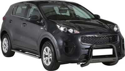 Produktbild von Frontbügel Frontschutzbügel für Kia Sportage 2016-2018 ø63mm Stahl Schwarz