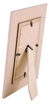 Image de Cadre photo artisanal en bois XL
