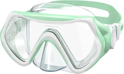 Produktbild von Findway Taucherbrille Kinder Schwimmbrille Schnorchelmaske 180°Panorama HD Anti Nebel 4-16 Jahre