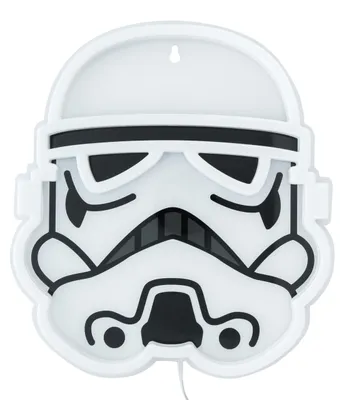 Produktbild von Paladone Sturmtruppenhelm LED-Neon-Wandleuchte, offiziell lizenzierte Star Wars-