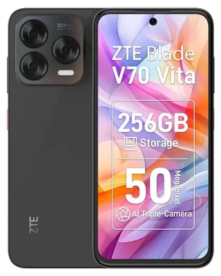 Produktbild von ZTE Blade V70 Vita Smartphone 6,7" 4G Dual-SIM 4 GB RAM 256 GB 50 MP 5000 mAh Grau