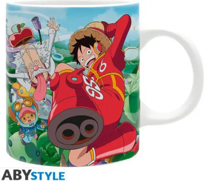 Produktbild von One Piece Mug 320 ml Luffy & Vegapunk Subli Box