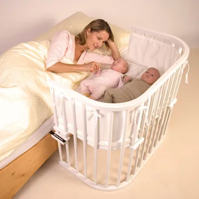 Produktbild von babybay Maxi Beistellbett, weiß lackiert