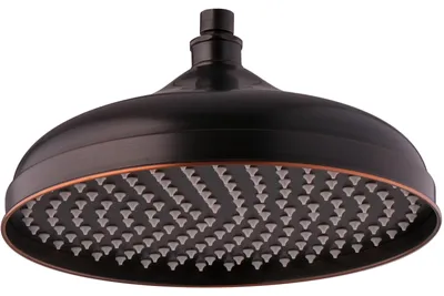 Obrázek produktu pro PaulGurke – sprchová hlavice, černá, retro, nostalgický styl, 30 cm