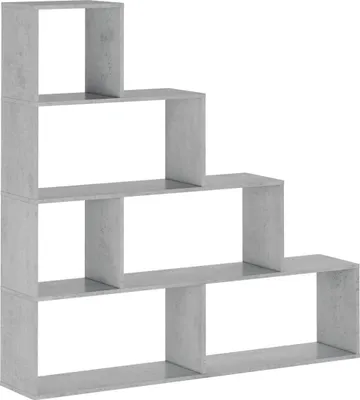 Immagine prodotto di Serole - Libreria, 145x28x143h cm Grigio Cemento, 3 Ripiani