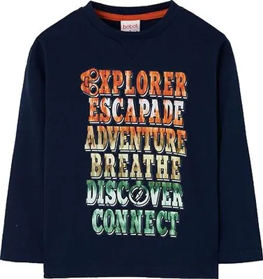 Produktbild von Boboli Knit Langarm-t-shirt Blau 12 Years Junge Blau 12 Years