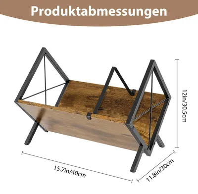 Obrázek produktu pro Regál na vinylové desky – úložný regál – pro 80–100 LP desek – s nastavitelnými policemi – kovová konstrukce – vhodný pro gramodesky, časopisy a knihy