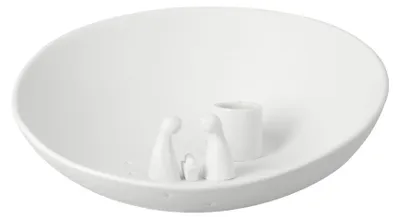 Produktbild von Räder Kerzenschale Krippe groß D.19cm H.7cm