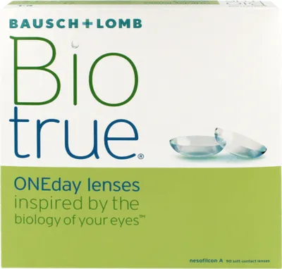 Produktbild von Biotrue ONEday - 90 daily lenses - Sph: -4.0, BC: 8.6, D: 14.2