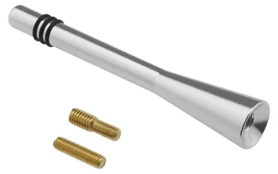 80 mm Autoantenne FM/AM, Aluminium, mit M5/M6 Schrauben