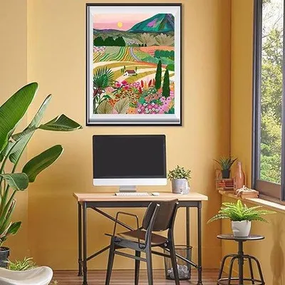 Immagine prodotto di Corso di pittura per adulti, kit di pittura all’olio per principianti e adulti, 40 x 50 cm