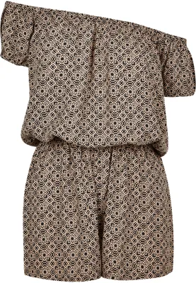 Produktbild von Urban Classics Ladies - Off Shoulder Short Jumpsuit - L