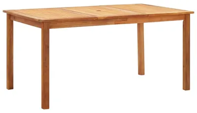 Produktbild von vidaXL 7-tlg. Garten-Essgruppe Poly Rattan und Massivholz Akazie Grau
