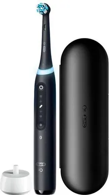 Obrázok produktu pre Oral-B IOSERIES5BL, Dospelý, Vibračná zubná kefka, Denná starostlivosť, Jemný, Super sensitive, Bielenie, Čierna, Čierna, Kolo