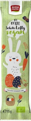 Produktbild von Rosengarten Veganer Schoko-Lolly Hase -- 15g