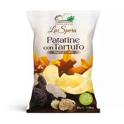 Produktbild von La Spora Tartufi - Chips mit Trüffel 45 g