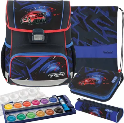Produktbild von Herlitz Schulranzen Set Loop Plus High Speed 5-teilig