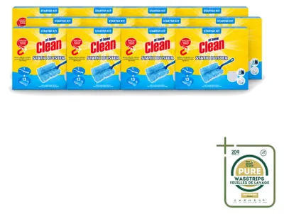 Zdjęcie produktu dla 12 zestawów startowych "At Home Clean" do sprzątania, zawierających 13 elektrostatycznych ściereczek – zestaw ekonomiczny, 12 sztuk
