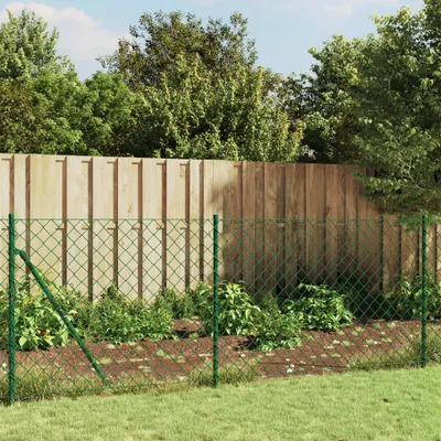 Immagine prodotto di Maison Exclusive - Recinzione in rete metallica verde 0,8 x 10 m