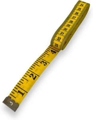 Produktbild von Schneidermaßband Gelb 150 cm - 300 cm / 120 Zoll
