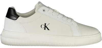 Produktbild von Herren Sportschuh weiß mit Schnürsenkeln und schwarzen Details