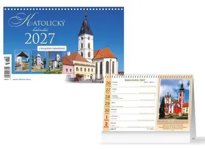 Obrázek produktu pro MFP kalendář 2027 stolní Katolický 1061751