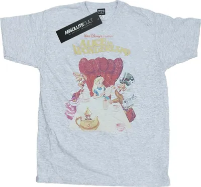 Produktbild von Disney - "Alice in Wonderland" T-Shirt für Herren BI18032 (3XL) (Grau)