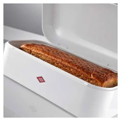 Produktbild von Grandy Brotkasten weiß 18,30 x 42,10 x 26,40 CM, Edelstahl