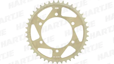 Produktbild von Rk Kettenblatt 525 45z Aluminium gold matt hart a
