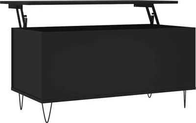 Obrázok produktu pre vidaXL Konferenčný stolík čierny 90x44,5x45 cm Drevo Materiál