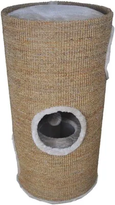 Zdjęcie produktu dla Drapak dla kotów z 2 poziomami i 3 wejściami, 36 x 70 cm