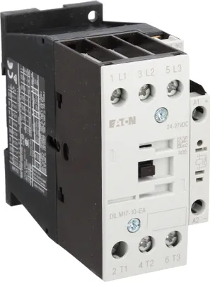 Immagine prodotto di Contattore di potenza 17A 3P 24V DC 1Z DILM17-10-EA Eaton 189910