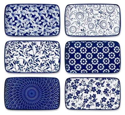 Obrázok produktu pre Sada 6 porcelánových servírovacích misiek, priemer 21,5 cm
