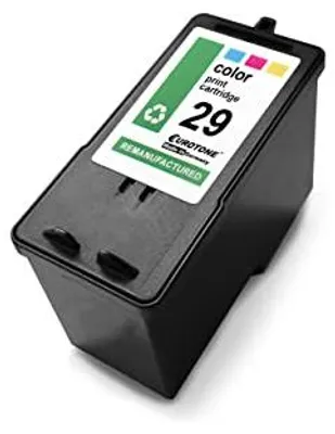 Eurotone Tintenpatrone kompatibel mit Lexmark 29XL + X5490 + X5495 Farbe – Produktansicht 1