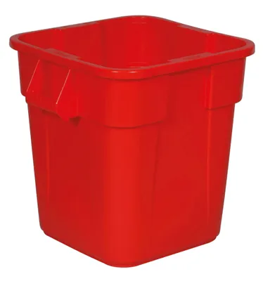 Produktbild von Rubbermaid BRUTE 3526, 106 l, Quadratisch, Lineares Polyethylen mit niedriger Dichte (LLDPE), Rot, UV, 546 mm