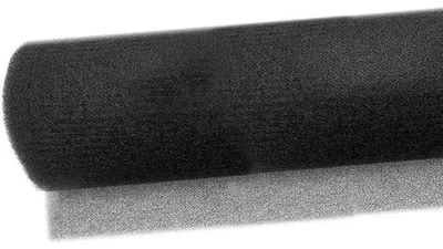 Immagine prodotto di Tessuto geotessile, 10 x 1 m, 120 g/m², nero, resistente ai raggi UV, resistente allo strappo, per vialetti e aiuole