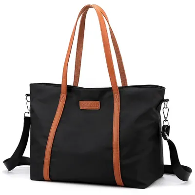 Produktbild von Damen Schultertasche aus Nylon für Laptop und Reisen