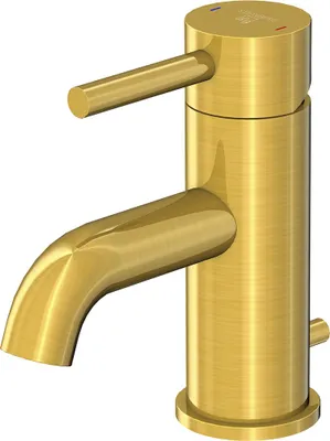 Produktbild von Steinberg Serie 100 Waschtischarmatur mit Ablaufgarnitur, Ausladung 100 mm, 1001000BG