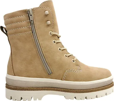 Imagen del producto de Zapatos de cordones para mujer Rieker, color beige, estilo casual