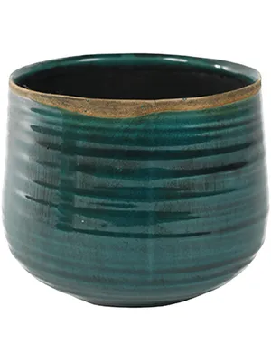 Produktbild von Ter Steege Blumentopf Türkis D 18 cm H 15 cm