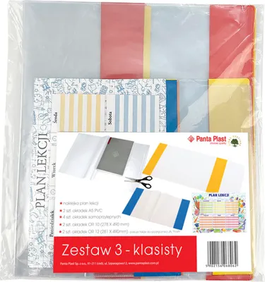 Zdjęcie produktu dla Paczka okładek 3-klasisty +plan lekcji