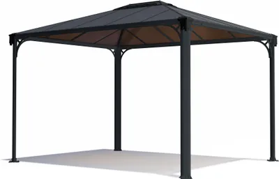 Produktbild von Palram - Canopia Aluminium Pavillon Martinique 3600 Anthrazit 295x360x275 cm