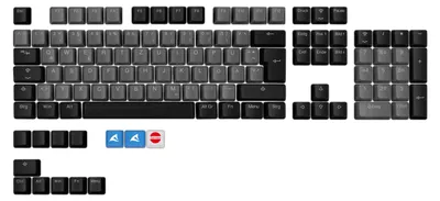 Produktbild von SKILLER SAC20 (schwarz, 115 Stück, ISO-Layout (DE))