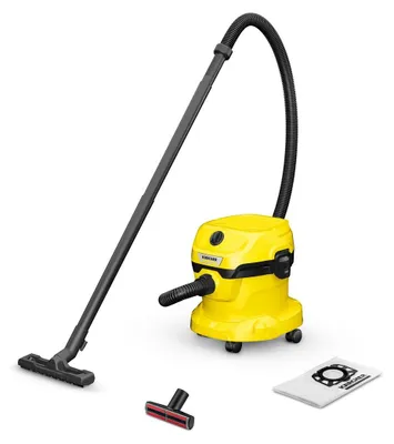 Produktbild von Staubsauger Kärcher WD 2 PLUS V-12/4/18 PET 12 l 1000 W (1.628-017.0) Schwarz  Gelb