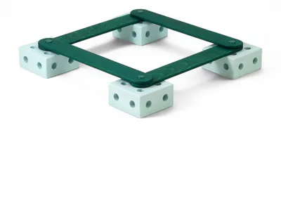 Produktbild von MODU Balance Track, Balance Board, Grün, Mintfarbe, 80 kg, Schaum, Holz,certified, 700 mm