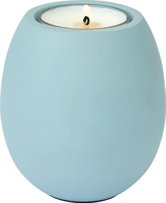 Produktbild von Lambert Windlicht Niwatori Aluminium Himmelblau