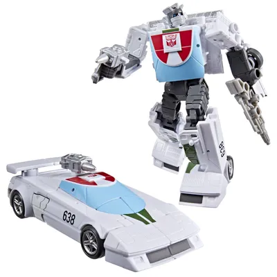 Produktbild von Transformers Studio Series Kampf um Cybertron Wheeljack, verwandelbare Deluxe-Klasse Action-Figur (12,5 cm), Roboter-Spielzeug ab 8 Jahren